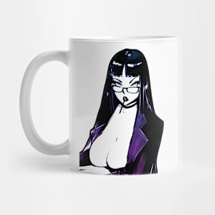 smoking girl Mug